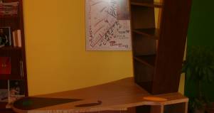 Scrivania design legno 1 design esclusivo